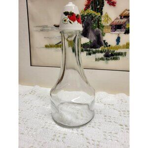 Gemco Strawberries Coordinates w/Mikasa Vinegar Dispenser Vintage Jar